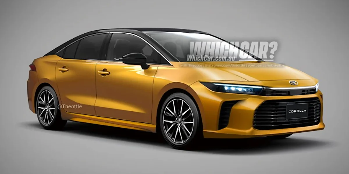 Седан Toyota Corolla 2025 нового покоління показали на перших